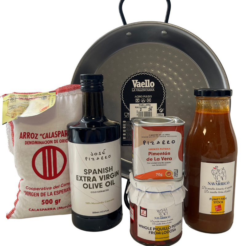 Seafood Paella Box – Authentic Spanish Cooking Kit