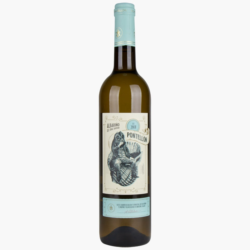 Pontellón, albariño - 15% OFF 4 BOTTLES