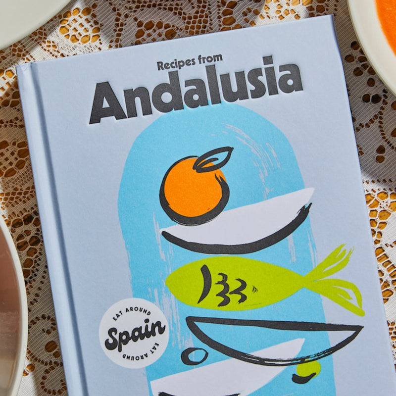 Andalusia tribute book and tapas hamper