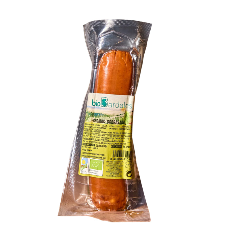 Organic Sobrasada Enebral 300g