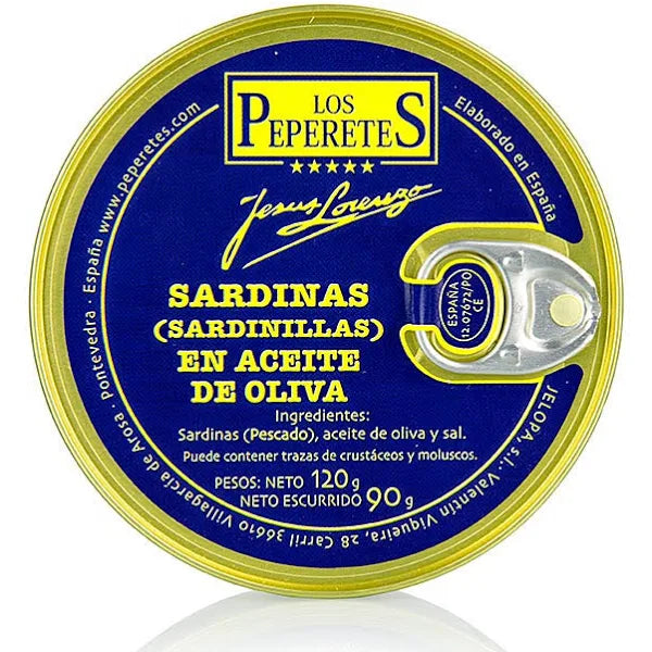 Sardines in olive oil Los Peperetes