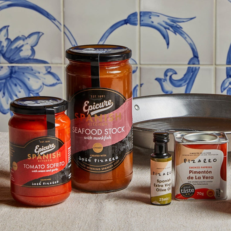 Seafood Spanish Paella kit experience at home